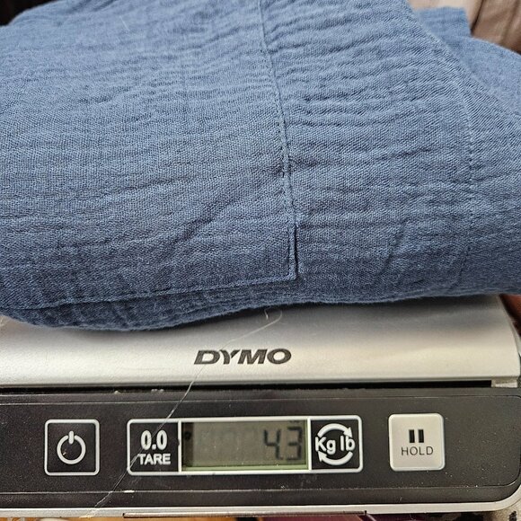 Cupshe Teal Blue Square Neck Wide Leg Romper Sleeveless Cotton Size M NEW - Picture 8 of 8